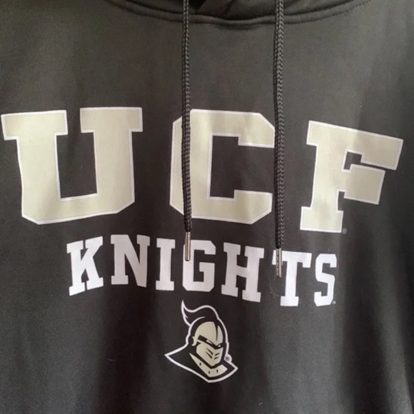 UCF KNIGHTS HOODED BLACK SWEATSHIRT MENS 3XL - Picture 4 of 6